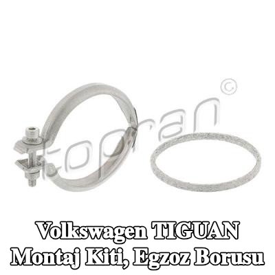 TOPRAN Montaj Kiti, egzoz borusu — Volkswagen Tiguan