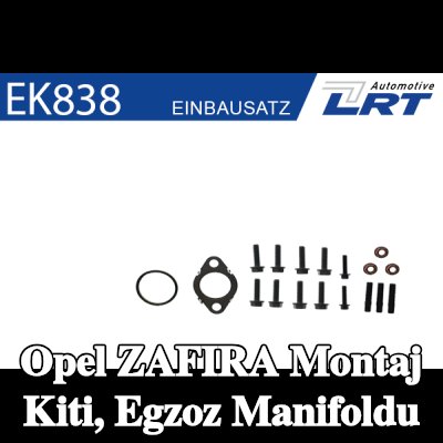 LRT Montaj Kiti, egzoz manifoldu — 2016 Opel Zafira