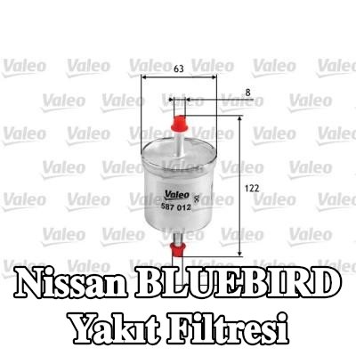 VALEO Yakıt filtresi — Nissan Bluebird