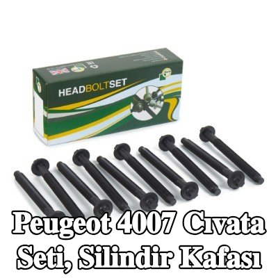 BGA Cıvata Kiti, silindir kafası M12 — Peugeot 4007