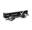 RIDEX Tahrik mili Ön Aks Sol, 669mm — Citroën C8 (1)