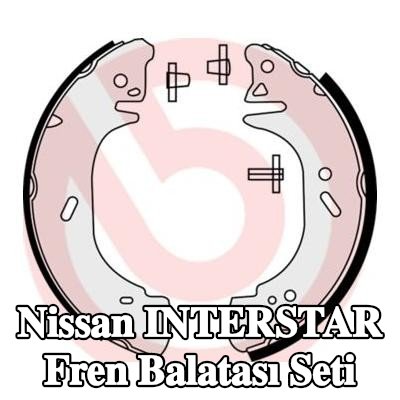 BREMBO Aksesuarları dahil fren pabuç seti — Nissan Interstar