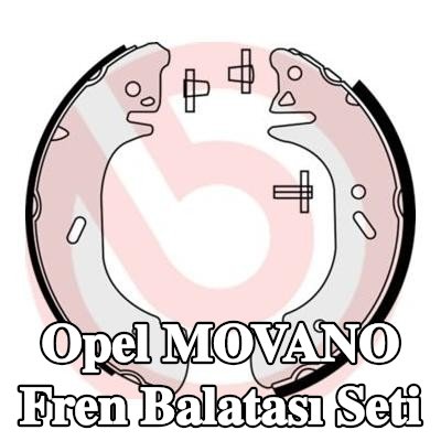 BREMBO Aksesuarları dahil fren pabuç seti — Opel Movano