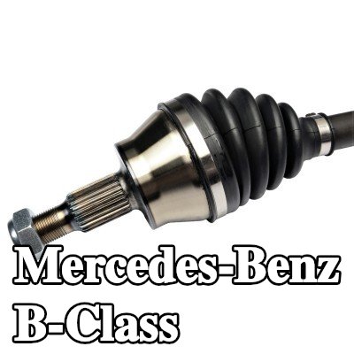 FEBI BILSTEIN عمود الدفع المحور الأمامي الأيسر, مع صمولة — 2011 Mercedes-Benz B-Class