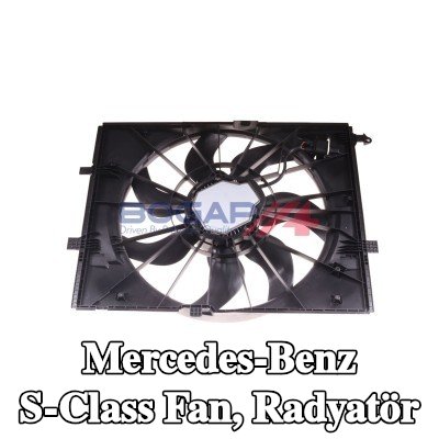 BOGAP Fan, çerçeveli radyatör — Mercedes-Benz S-Class