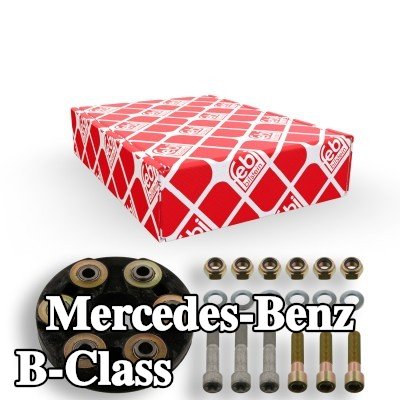 FEBI BILSTEIN مقرنة عمود الدفع الأمامية, مع صواميل, مع مسامير/براغي, مع غسالات, توربو OE جديد — 2012 Mercedes-Benz B-Class