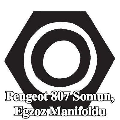 BOSAL Somun, egzoz manifoldu — 2002 Peugeot 807