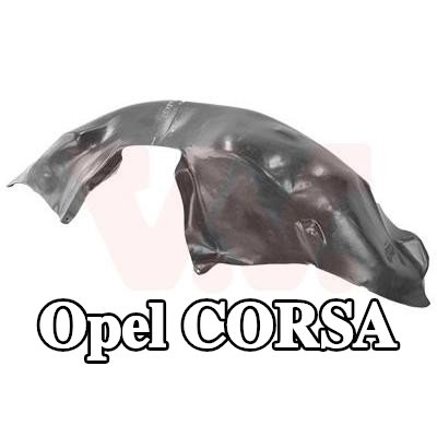 VAN WEZEL بطانة قوس العجلة الخلفية اليسرى — 2016 Opel Corsa