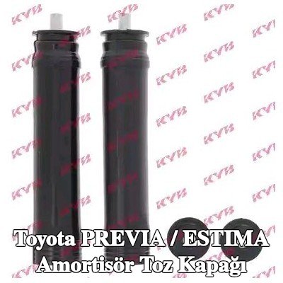 KYB Amortisör toz kapağı Arka Aks, Koruma Kiti — Toyota Previa / Estima