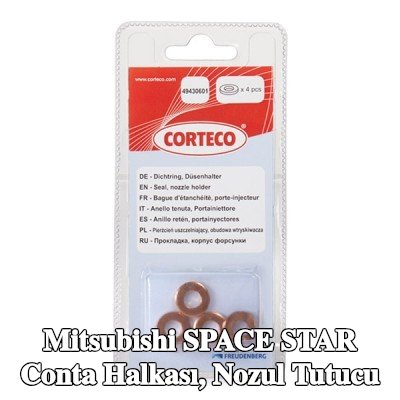 CORTECO Conta halkası, nozul tutucu — 2001 Mitsubishi Space Star