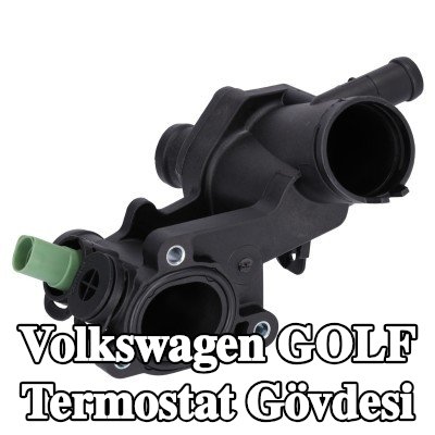 FEBI BILSTEIN Soğutma suyu sıcaklık sensörlü termostat muhafazası, conta halkası ile — 2002 Volkswagen Golf