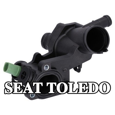 FEBI BILSTEIN غلاف الثرموستات مع مستشعر درجة حرارة سائل التبريد, مع حلقة مانعة للتسرب — 2000 SEAT Toledo