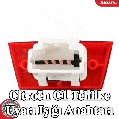 ESEN SKV Tehlike uyarı ışığı anahtarı — Citroën C1