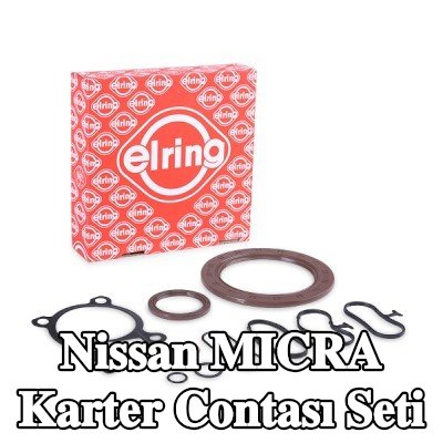 ELRING Krank mili contalı karter conta seti — Nissan Micra
