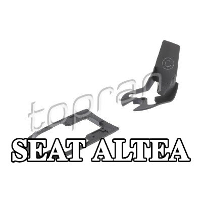 TOPRAN إطار مقبض الباب الأمامي الأيسر, الخلفي الأيسر, أمامي أيمن, خلفي أيمن, باب السيارة — SEAT Altea