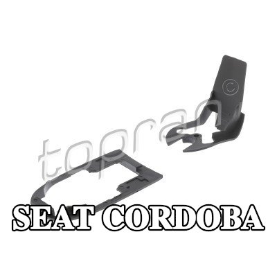 TOPRAN إطار مقبض الباب الأمامي الأيسر, الخلفي الأيسر, أمامي أيمن, خلفي أيمن, باب السيارة — SEAT Cordoba