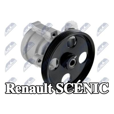 NTY مضخة التوجيه المعزز بدون خزان — Renault Scénic
