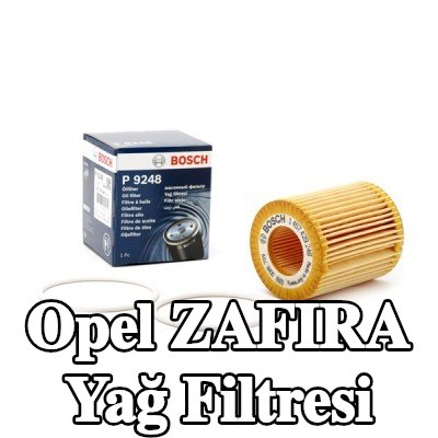 BOSCH Contalı/sızdırmazlık elemanlı yağ filtresi — 2005 Opel Zafira