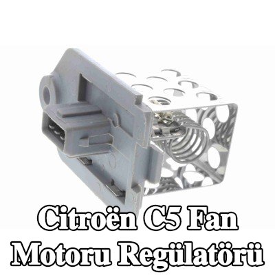 VEMO FAN motoru regülatörü Orijinal VEMO Kalitesi — 2005 Citroën C5