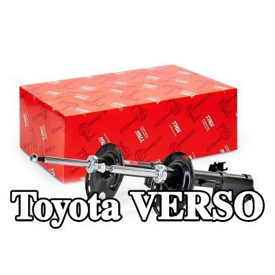 TRW ممتص الصدمات TWIN, المحور الأمامي, ضغط الغاز, دعامة نظام التعليق — Toyota Verso