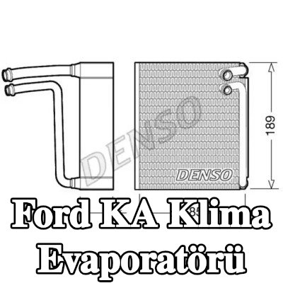 DENSO Klima evaporatörü — Ford Ka