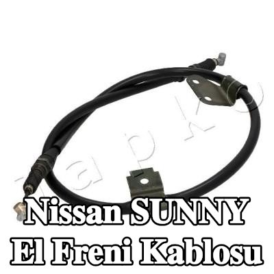 JAPKO El freni kablosu Sağ Arka — 1990 Nissan Sunny