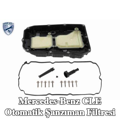 VAICO Aksesuarları ile birlikte otomatik şanzıman filtresi, yağ tahliye tapalı, cıvata/vida ile, filtre ile, yağ karteri contalı, conta halkası ile — Mercedes-Benz Cle
