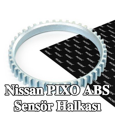 RIDEX ABS sensörü halkası Ön Aks, Ön aks her iki taraf — Nissan Pixo