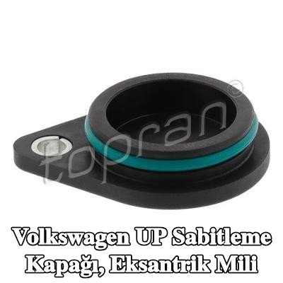 TOPRAN Sabitleme Kapağı, eksantrik mili — Volkswagen Up