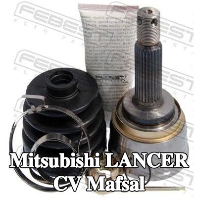FEBEST CV mafsalı Ön Aks, Tekerlek Tarafı — 1990 Mitsubishi Lancer