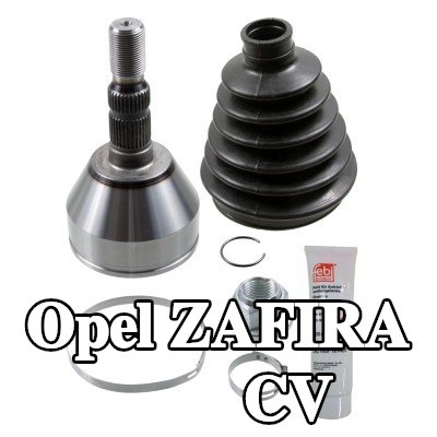 FEBI BILSTEIN طقم مفصل CV المحور الأمامي الأيسر, المحور الأمامي الأيمن, جانب العجلة, مع صمولة, مع شحم — 2012 Opel Zafira