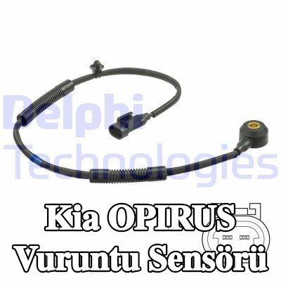DELPHI Vuruntu Sensörü — Kia Opirus