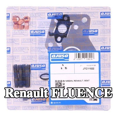 AJUSA مجموعة التثبيت, الشاحن مع الحشيات/الأختام — Renault Fluence