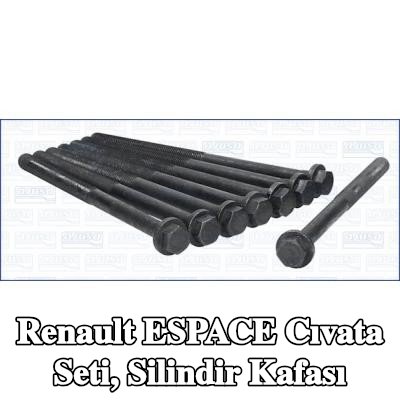AJUSA Cıvata Kiti, silindir kafası M12, 178mm — 1995 Renault Espace