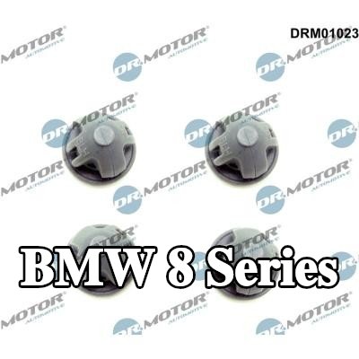 DR.MOTOR AUTOMOTIVE عنصر التثبيت، غطاء المحرك — BMW 8 Series