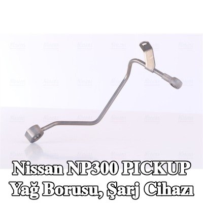 NISSENS Yağ borusu, şarj cihazı Girişi — Nissan Np300 Pickup