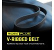 RIDEX PLUS Serpantin kayışı 1705mm, Number of ribs: 7 — Hyundai H350 (9)