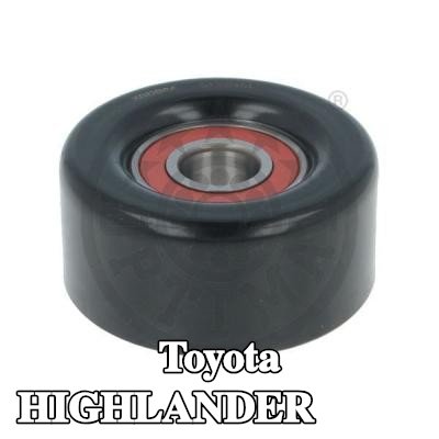 OPTIMAL بكرة الموتر القطر الخارجي: 70mm, بدون حامل — 2000 Toyota Highlander