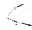 JAPANPARTS El freni kablosu 1518mm — Toyota Starlet (3)