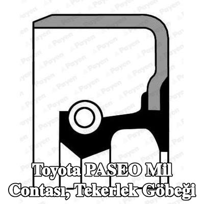 PAYEN Mil contası, tekerlek göbeği Ön Aks — Toyota Paseo