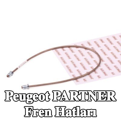 QUICK BRAKE Fren hatları — 2012 Peugeot Partner