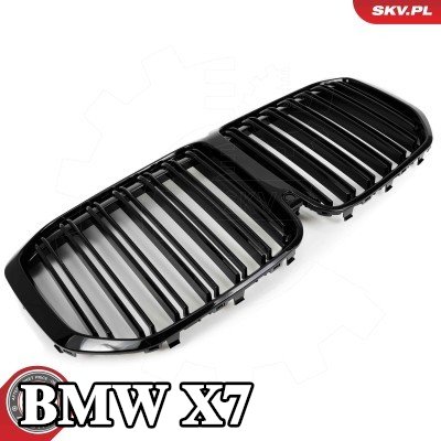 ESEN SKV شبكة المبرد - لامعة, أسود — BMW X7