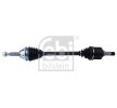 FEBI BILSTEIN Tahrik mili Ön Aks Sol, somunlu, Çatlak Pim ile — 2002 Ford Transit (4)