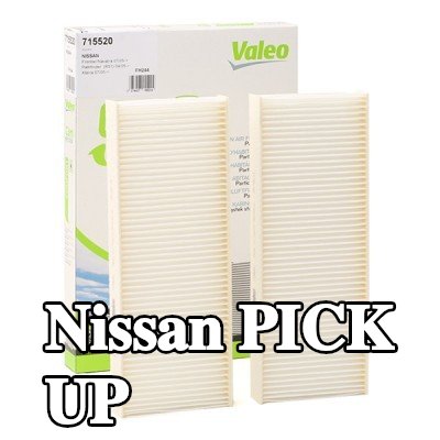 VALEO مرشح حبوب اللقاح CLIMFILTER COMFORT, مرشح الجسيمات — Nissan Pick Up