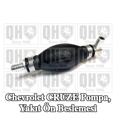 QUINTON HAZELL Pompa, yakıt ön beslemesi — Chevrolet Cruze