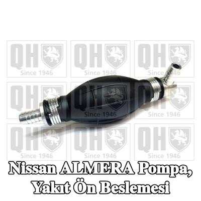 QUINTON HAZELL Pompa, yakıt ön beslemesi — Nissan Almera