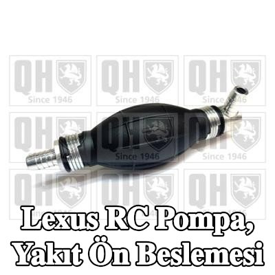 QUINTON HAZELL Pompa, yakıt ön beslemesi — Lexus Rc