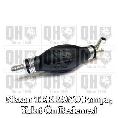 QUINTON HAZELL Pompa, yakıt ön beslemesi — Nissan Terrano