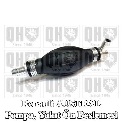 QUINTON HAZELL Pompa, yakıt ön beslemesi — Renault Austral
