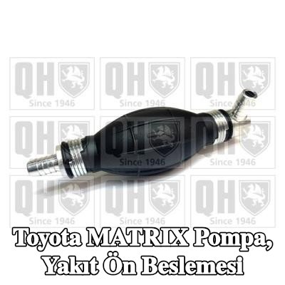 QUINTON HAZELL Pompa, yakıt ön beslemesi — Toyota Matrix